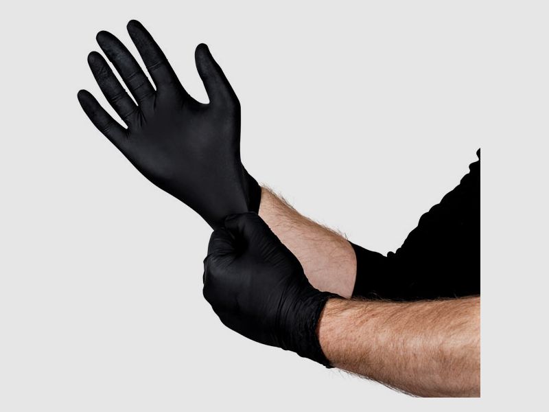 Landig Noir et Sauvage Gants de Protection, image 2 sur 2