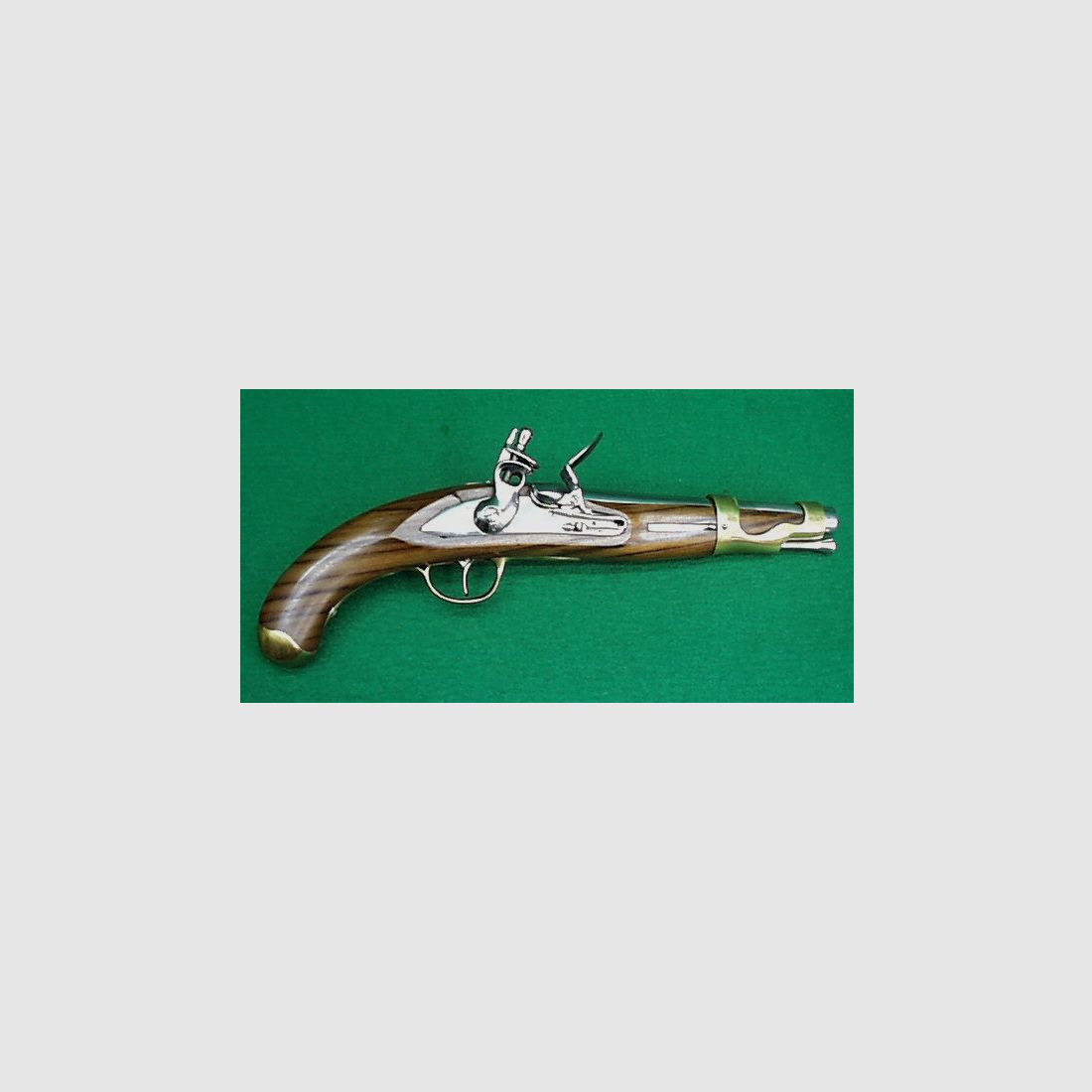Indien Steinschloß Pistole French See Service 1766