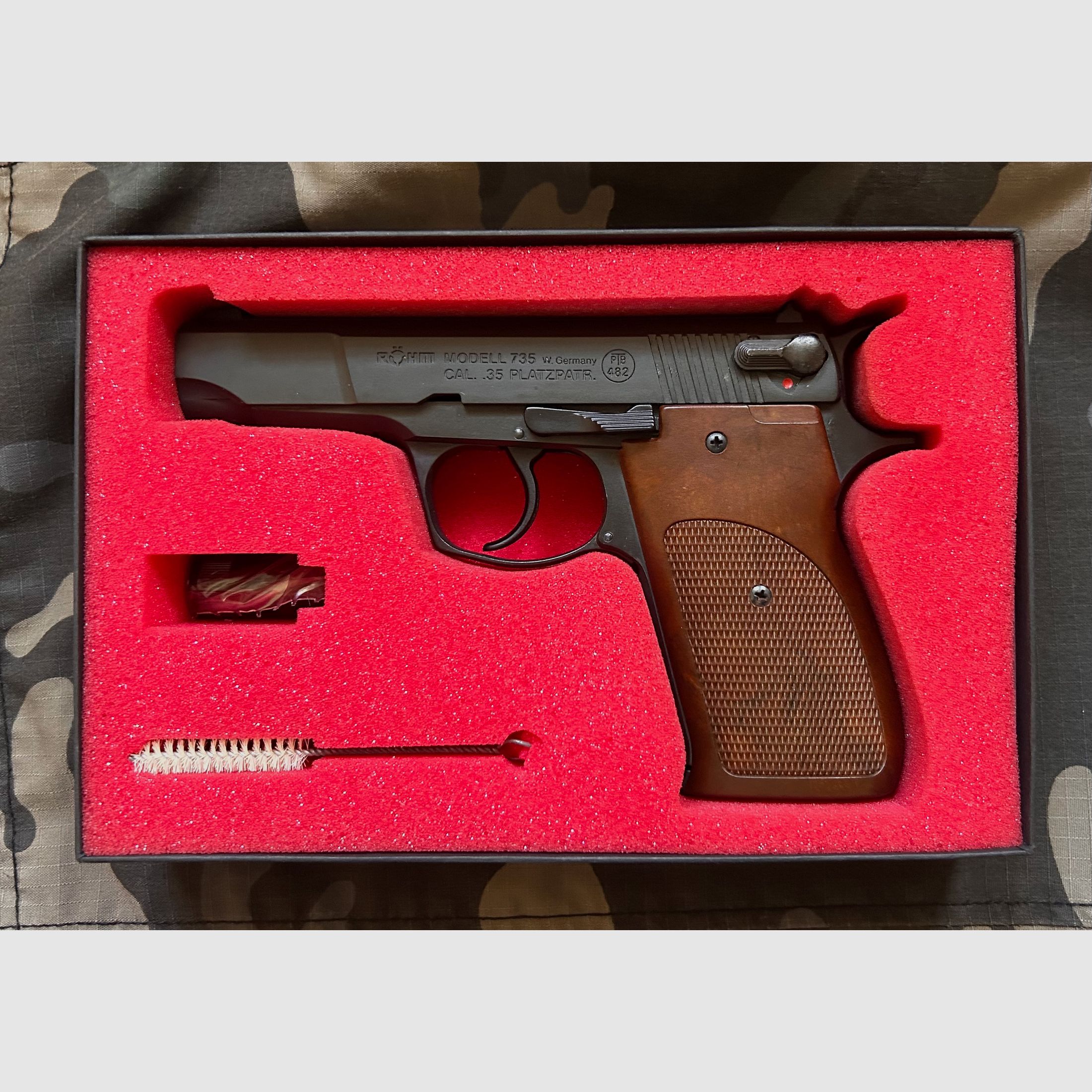 Ladenneu!! Röhm RG 735  .35 Sammlerstück! PTB 482