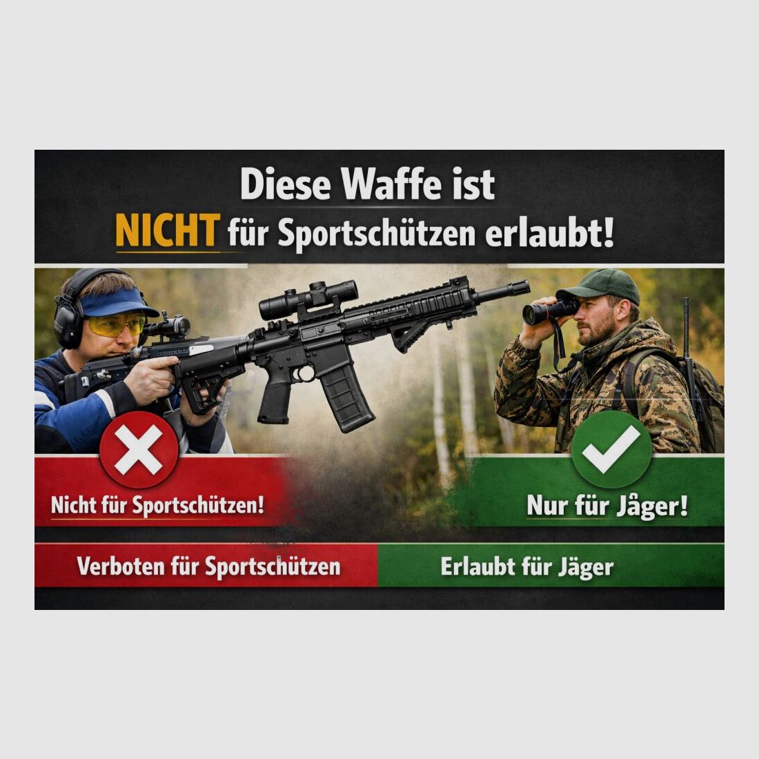 Schmeisser AR15-9 S4-F SD (silencieux intégré)