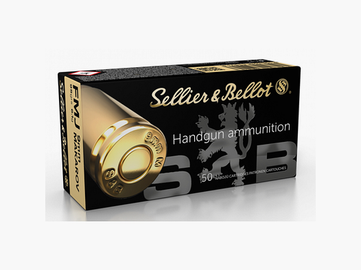 9mm Makarov S&B FMJ 95gr VE50