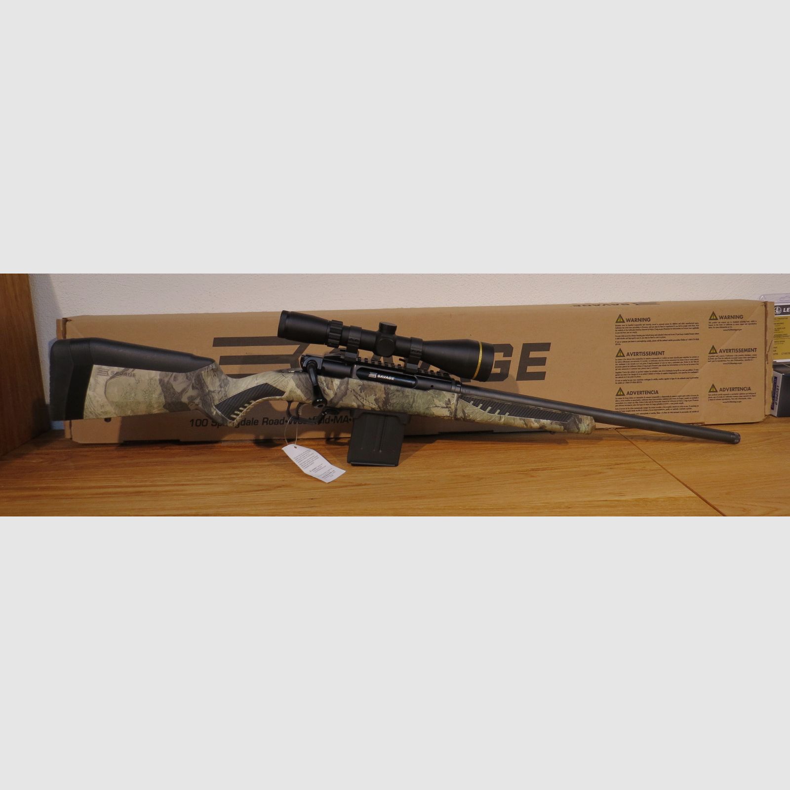 Savage IMPULSE Predator 20" - Repetierbüchse - 6,5 Creedmoor - Incl. LEUPOLD 3-9x50 VX-Freedom