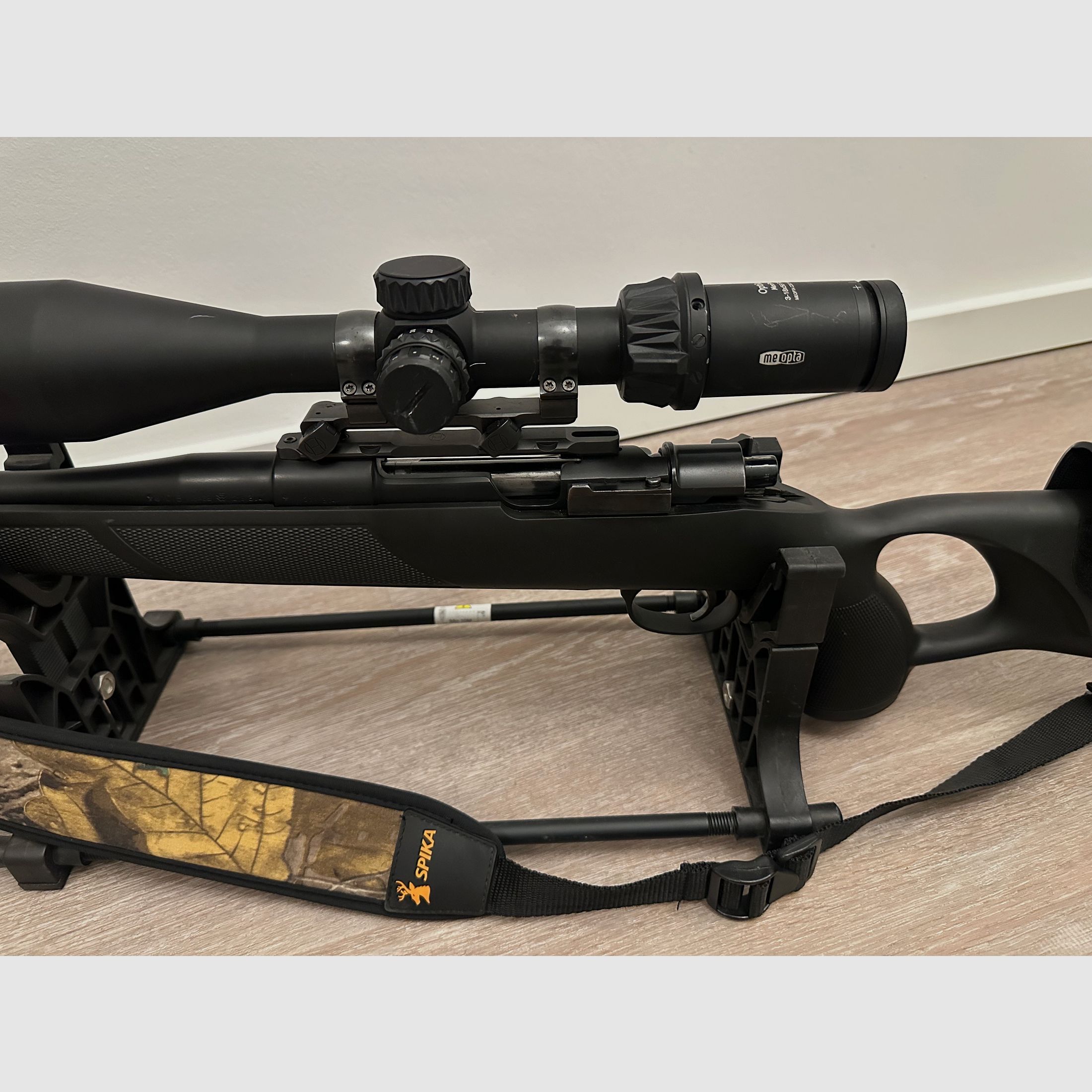 Frankonia 9,3*62 Repetierbüchse mit Glas und Schalldämpfer