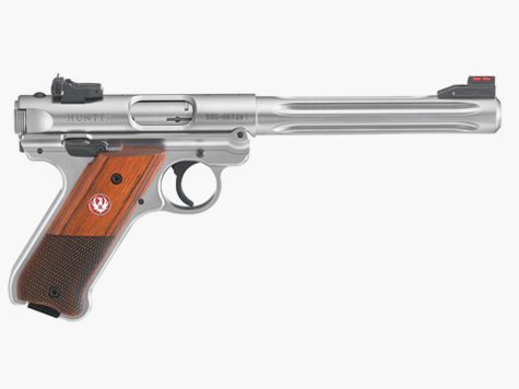 Ruger Mark IV Hunter in acciaio inox, calibro .22lr || Pistola