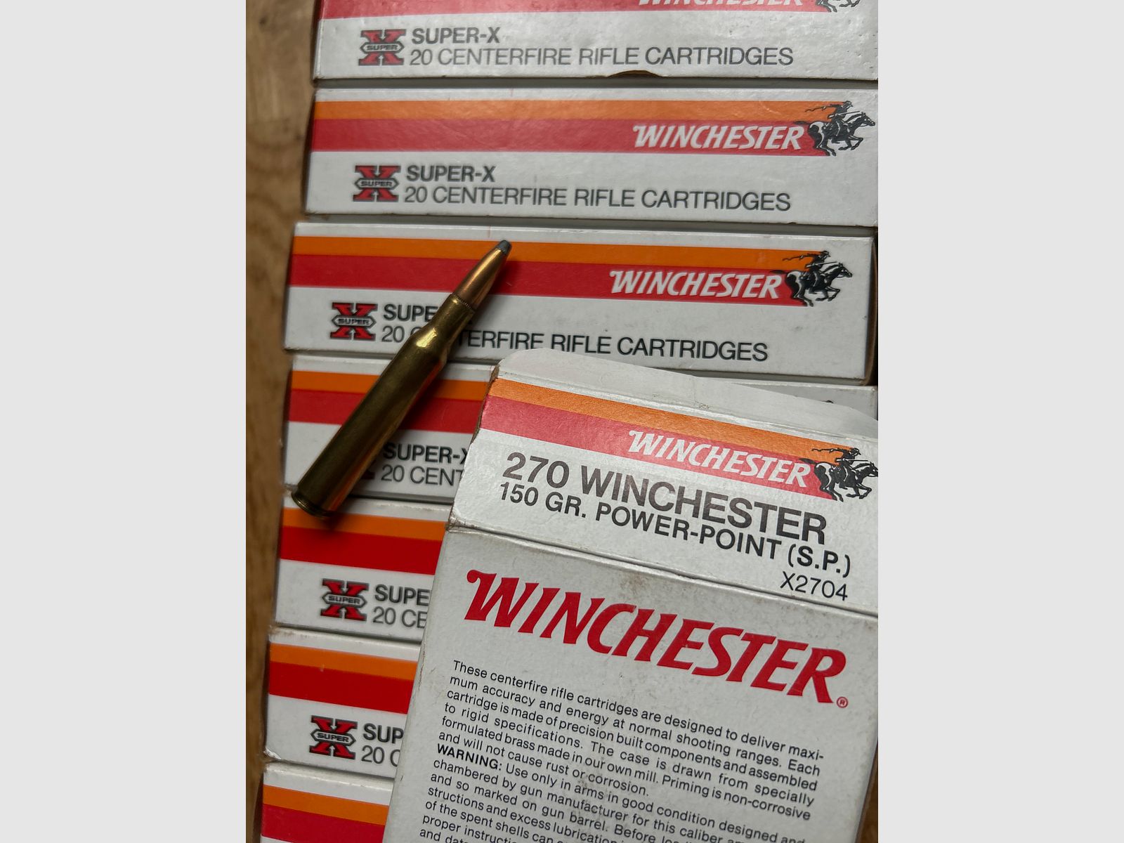 270 Win Munition 150 Gr Power-Point Winchester