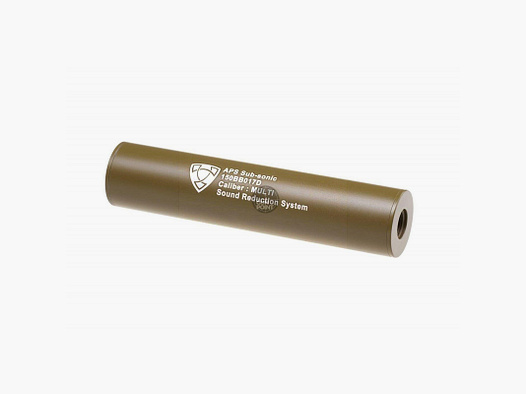 APS 150mm Silencer CCW-Dark Earth