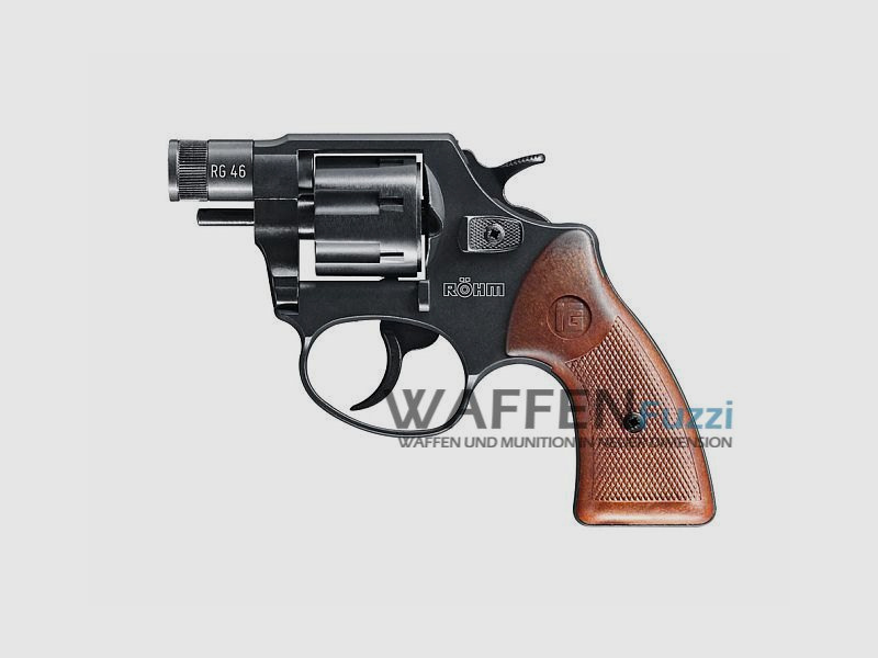Röhm RG46 Schreckschusswaffe brüniert