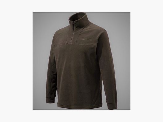 Pile Half Zip Fleece Beretta Marrone