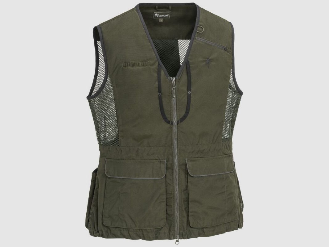 Pinewood Damen Weste Dog Sports 2.0 Moosgreen