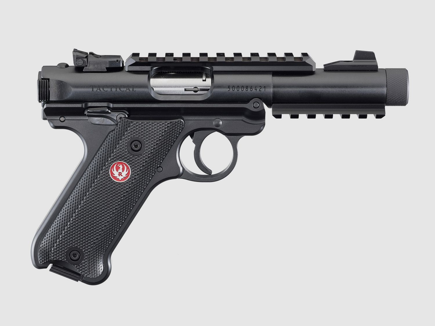 RUGER PISTOLE MARK IV TACTICAL .22 LR 4,4"/11,18CM BRÜNIERT