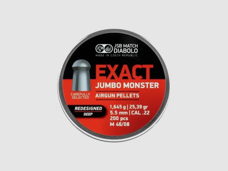 JSB Jumbo Monster Redesign Deep 5,52 mm | 25,39 gr | 200 Stk., Bild 1 von 9