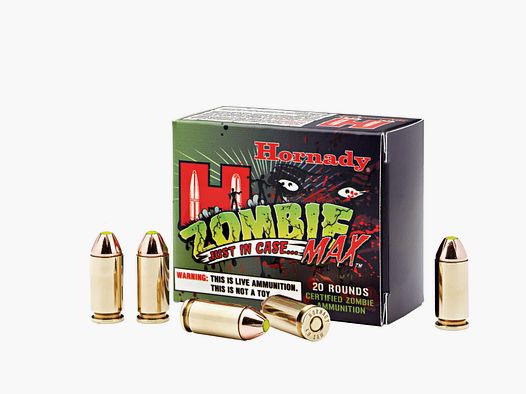 Hornady Zombie Loads 40S&W 165grs.Z-Max #91342