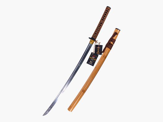 KATANA FUNCIONAL KURO KAMI | MODELLO TAKEGAMI “DIO DEL BAMBÙ” | LAMA ACCIAIO AL CARBONIO