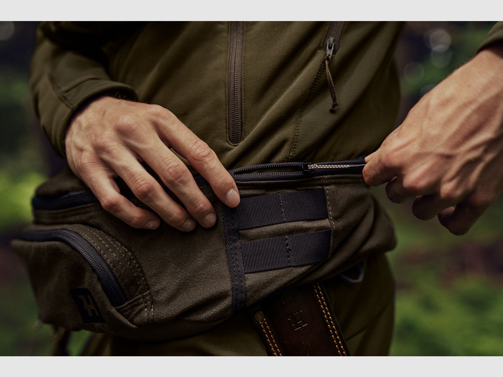 Härkila Deer Stalker Waist Pack - Willow green, afbeelding 8 van 10