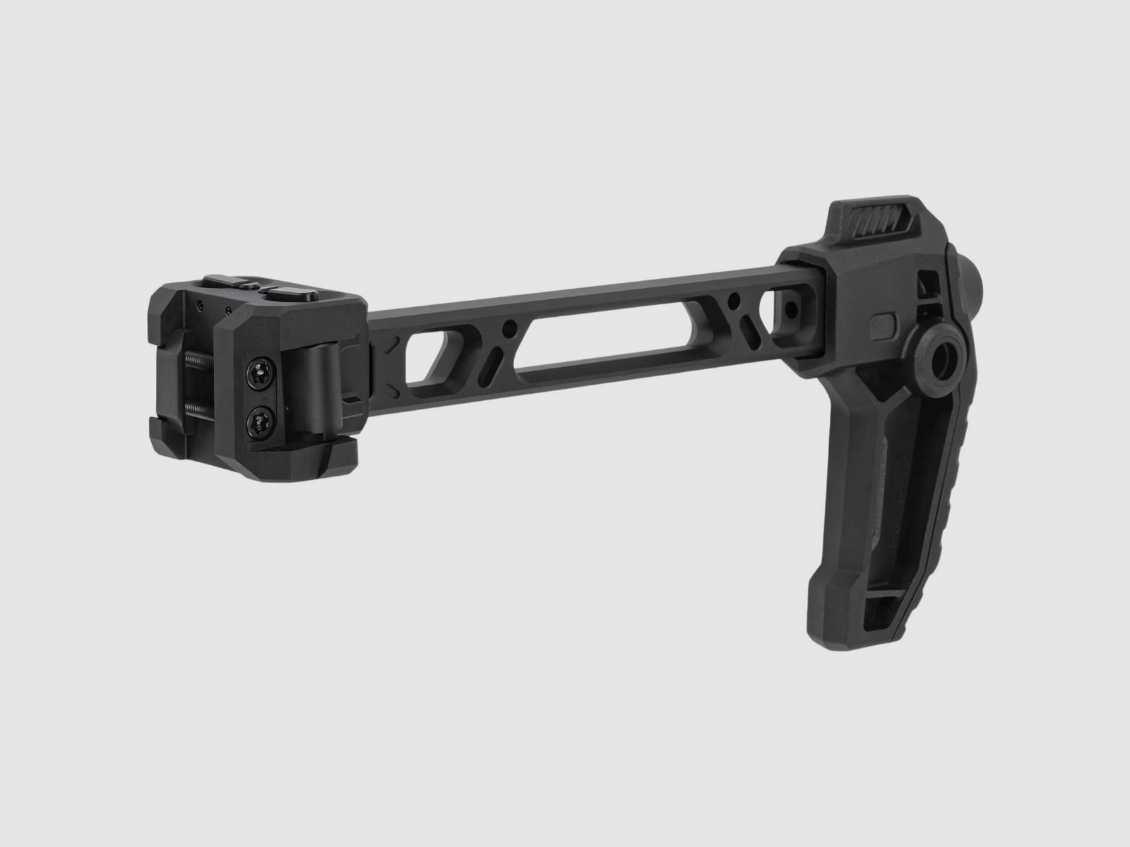 Strike Industries – Opvouwbare kolf Strike Dual Folder Stock – QD-draagriem – Zwart – SI-FSA-DUAL-STOCK, afbeelding 2 van 10