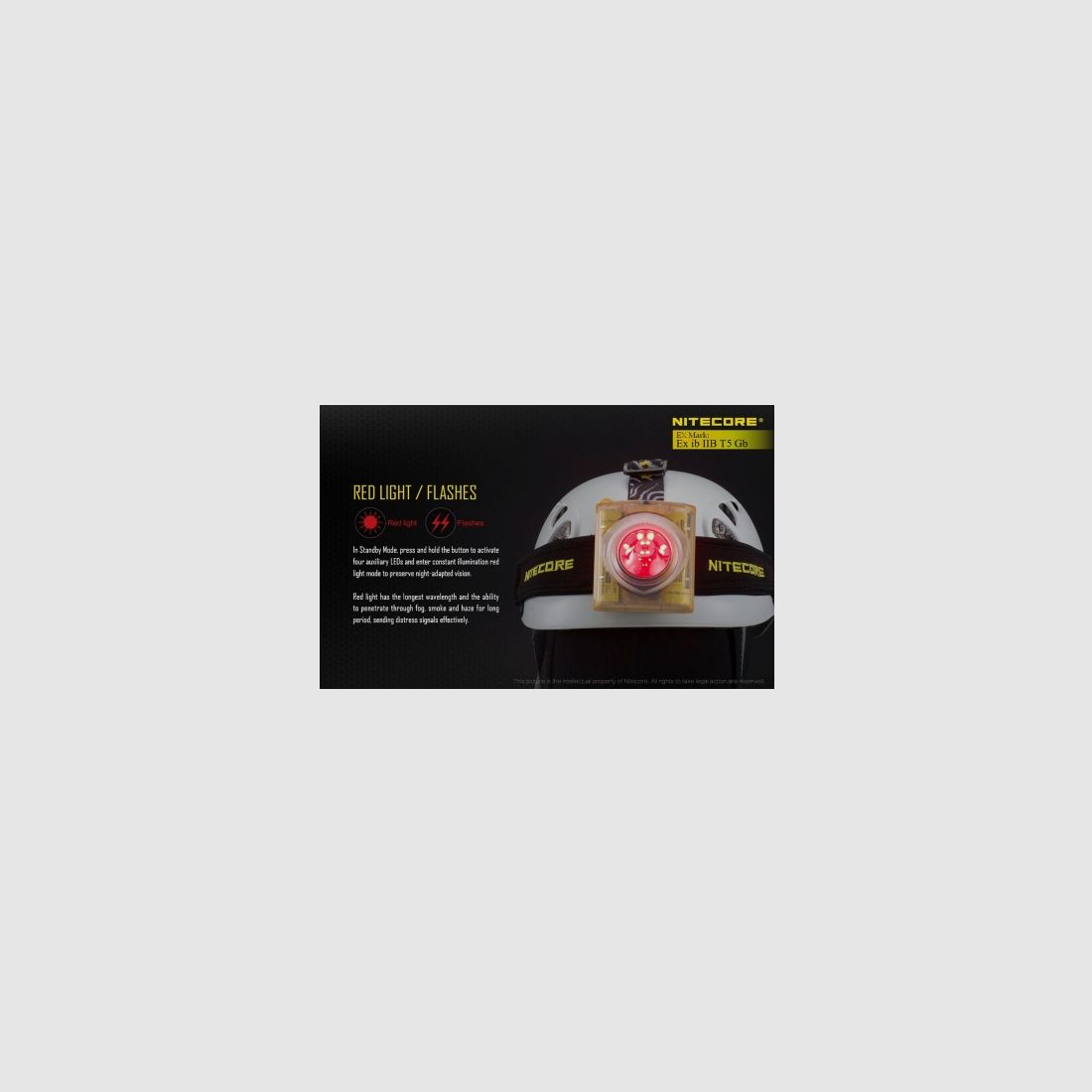 Nitecore EH1 Stirnlampe 260 Lumen, Bild 13 von 25