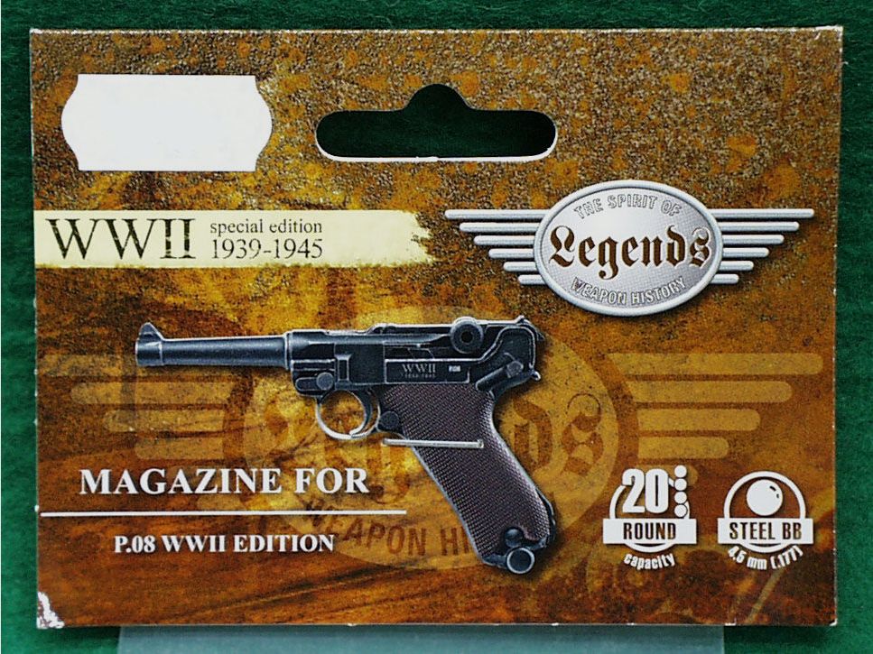 Umarex Magazynek Zapasowy Legends P08 WWII Edycja, zdjęcie 2 z 2