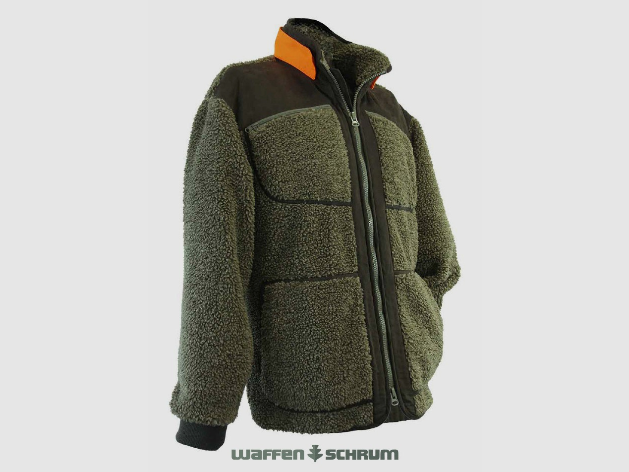 AKAH Faserpelzjacke  Grün