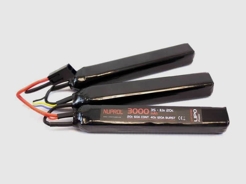 Bateria Nuprol Nuprol LiPo 11.1v 3000mAh Nunchuck