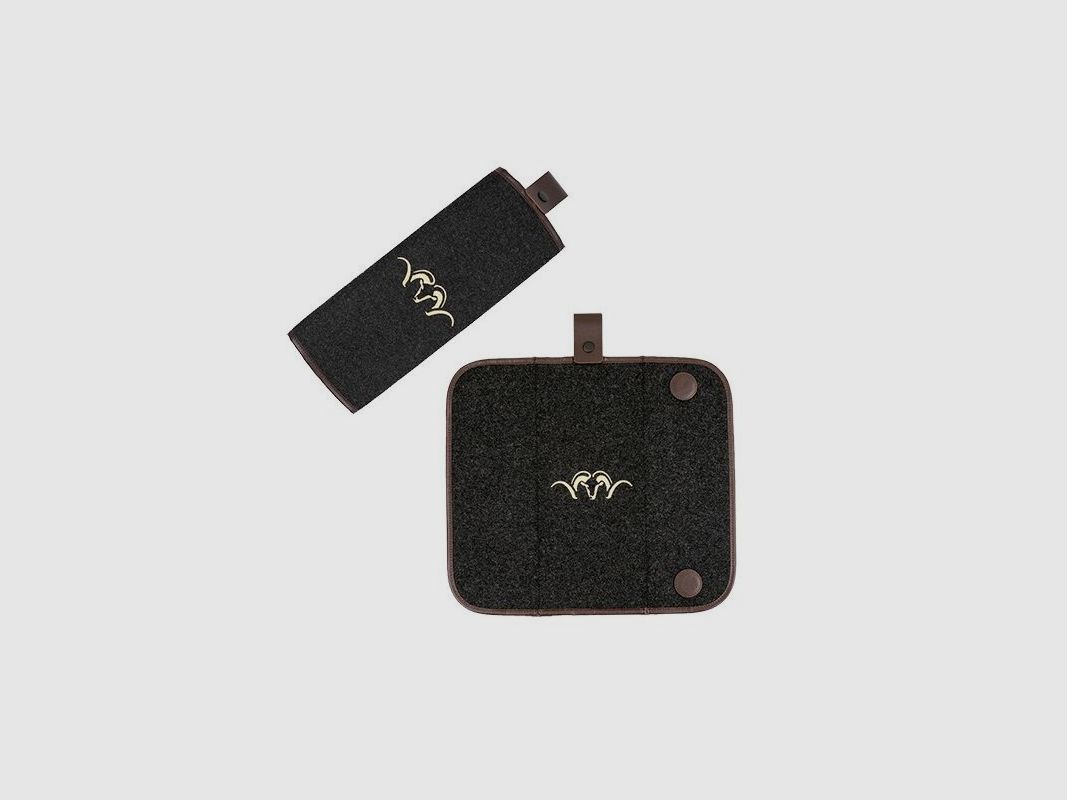 Blaser Sitzkissen Loden/Leder