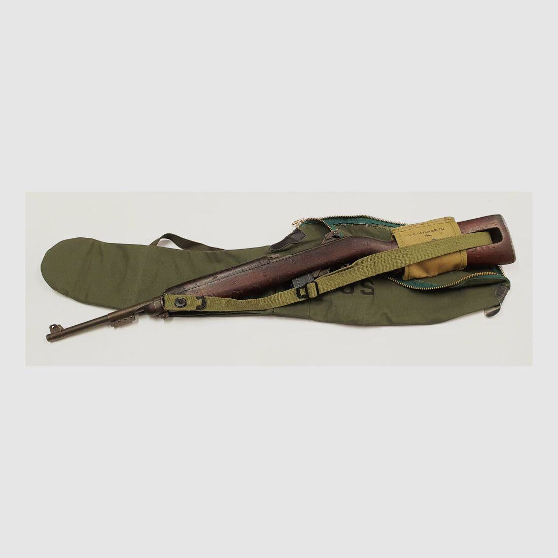 US 30M1 Carbine US ARMY WW2 M1 Carbine case carrying rifle bag canvas carrying bag new production, image 9 of 10