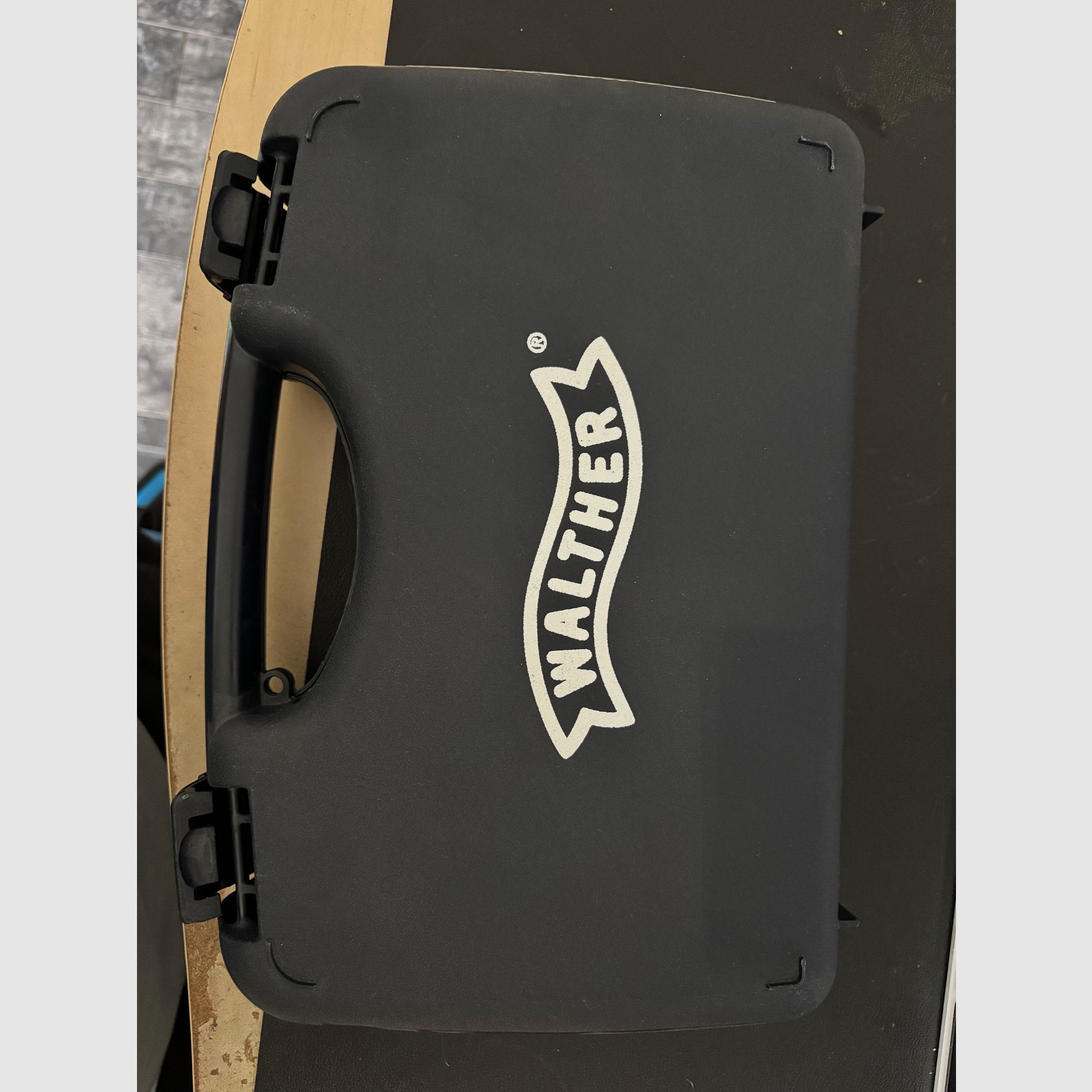 Walther PPQ blank firing pistol with Navy Kit