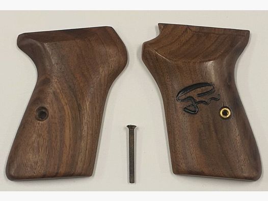 Unknown wooden grip scales for Walther PP
