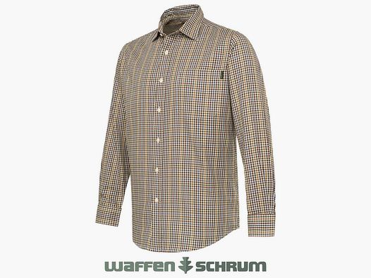 Beretta Hemd Bryggen Apricot & Bordeaux Check