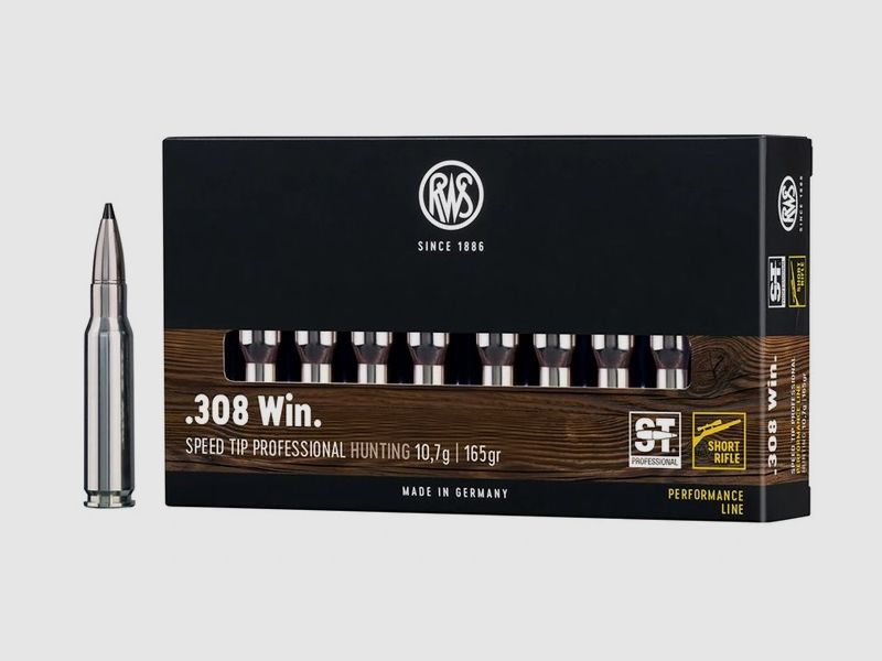 .308Win Short Barrel - 10.7g/165gr (a20)Speed-TIP Pro