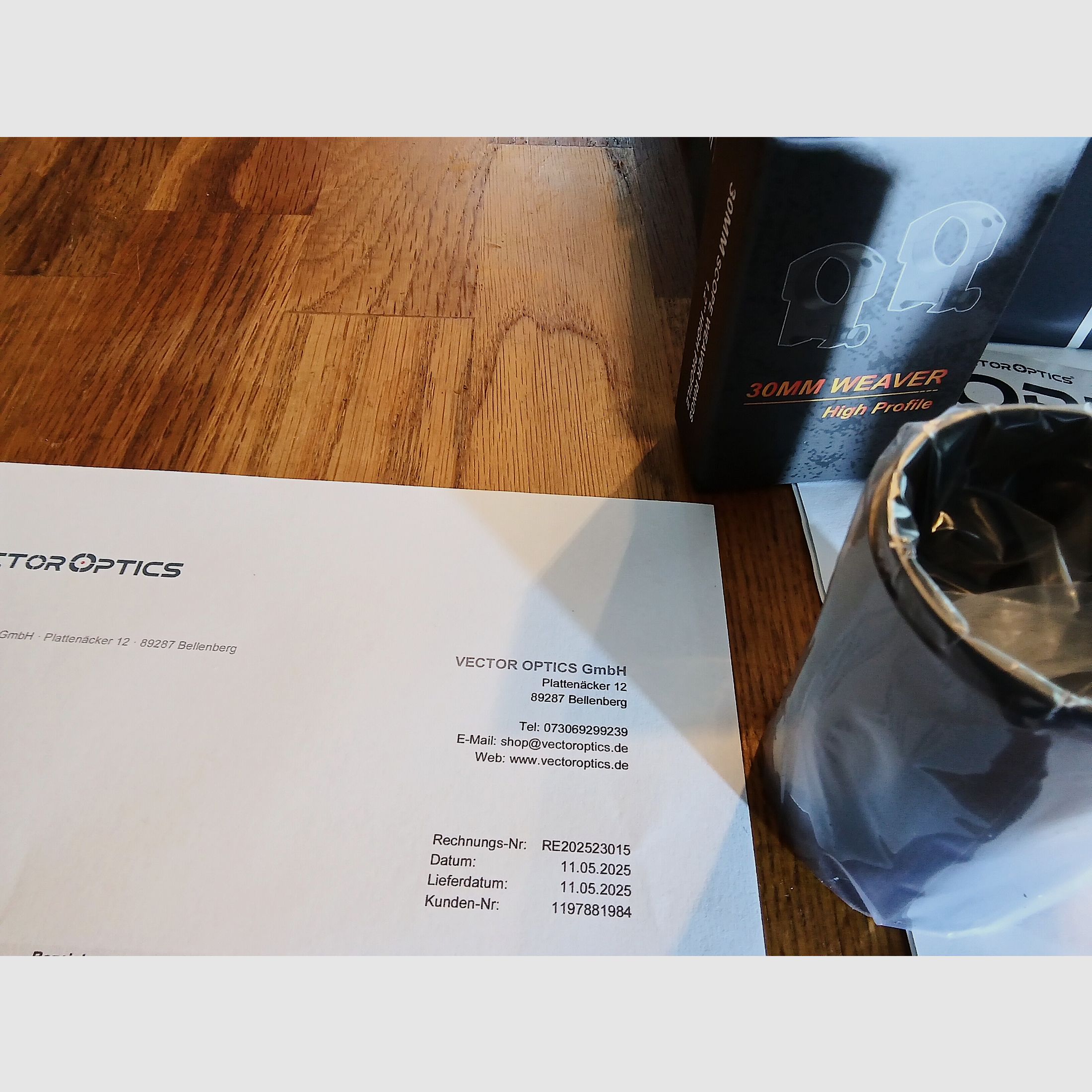 Zielfernrohr Vector Optics Orion Pro Max 6-24x50 HD, wie neu! Noch 4,5 Jahre Garantie