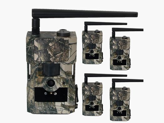 5er-Pack Bolyguard BG584G Wildkamer 4G - inkl. 3-Monats-Molnus-SIM