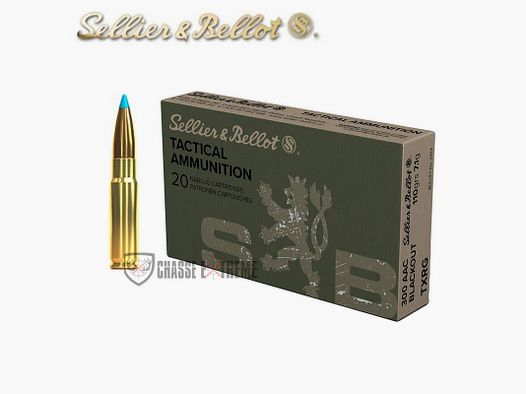 20 Munitions S&B Cal 300 AAC Blackout 110Gr TXRG