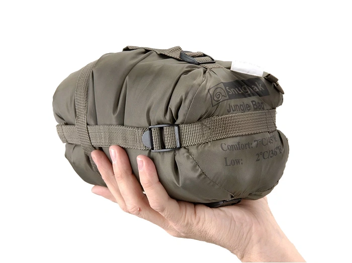Śpiwór Snugpak Jungle Bag oliwkowy dla praworęcznych, zdjęcie 7 z 8