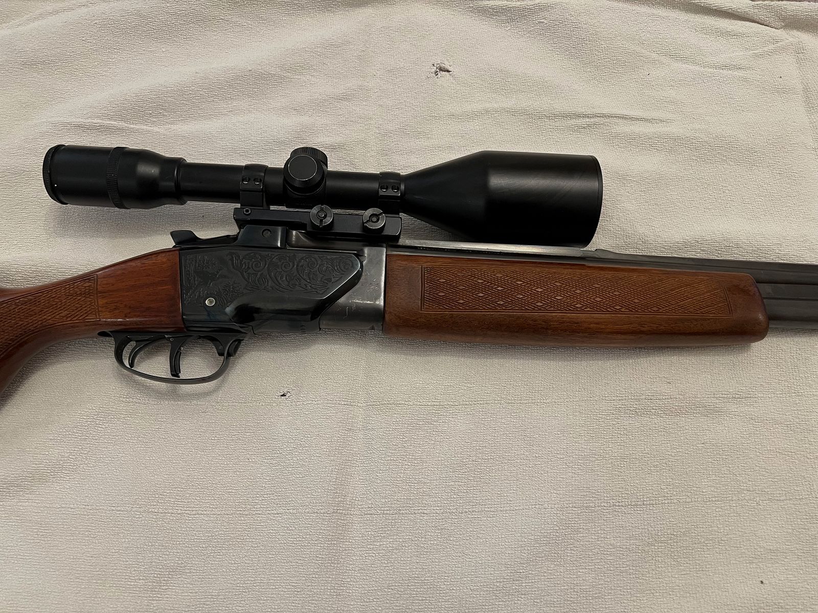 Bockbüchsflinte Bbf Zbrojovka BRNO ZH 307 Kaliber 12/70, .22Hornet ZF Lisenfeld 8x56 Spezial