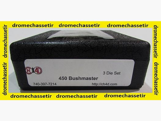 Jeux d&rsquo;outils CH4d pour le rechargement calibre 450 Bushmaster