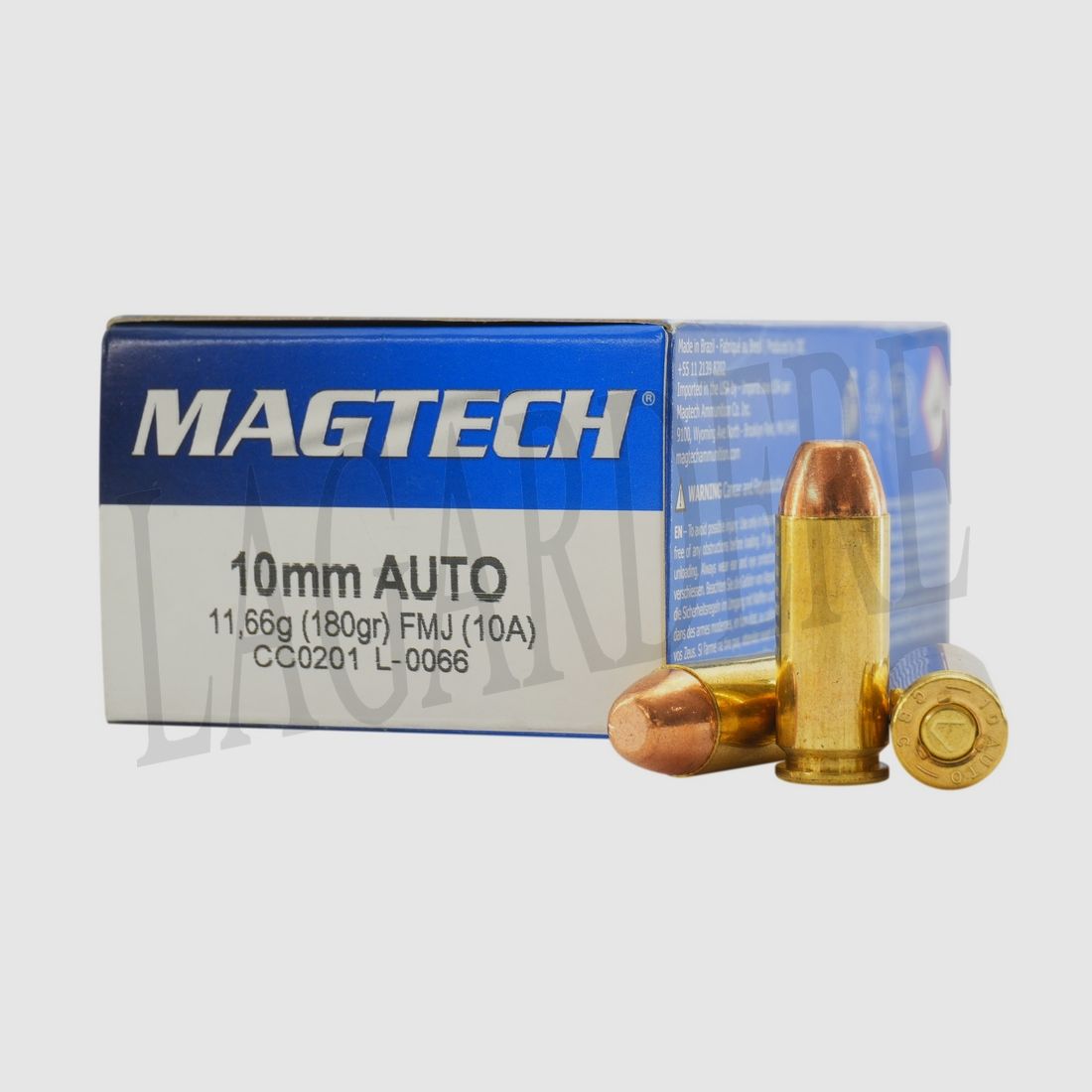 MAGTECH 10A FMJ 180 GRS (Patrone mit Geschoss)