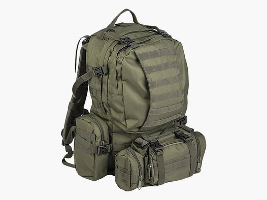 Mil-Tec Rucksack Defense Pack Assembly oliv