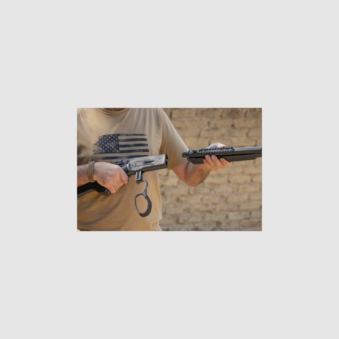 CHIAPPA Lever-Action Repeating Rifle Mod. 1892 Alaskan TD -16' .357Mag Chrome