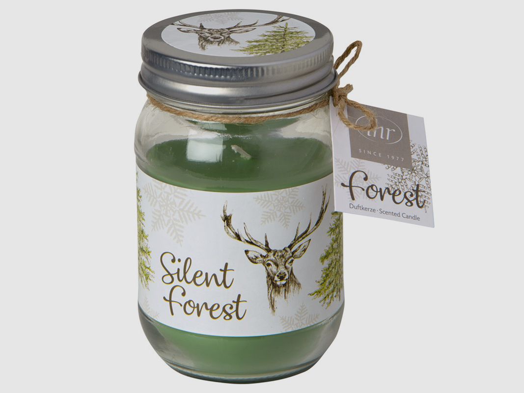 Scented Candle in Glass Winter Wildlife
