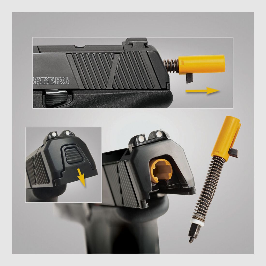 Mossberg MC2sc Optic-Ready Black 3,4" (4 Zoll) 9mmLuger