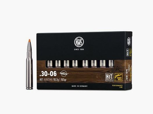 RWS HIT Short Rifle .30-06 Springf. 10,7g / 165gr