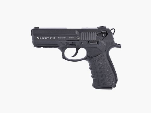 Zoraki 2918 alarmpistool 9 mm P.A.K. zwart