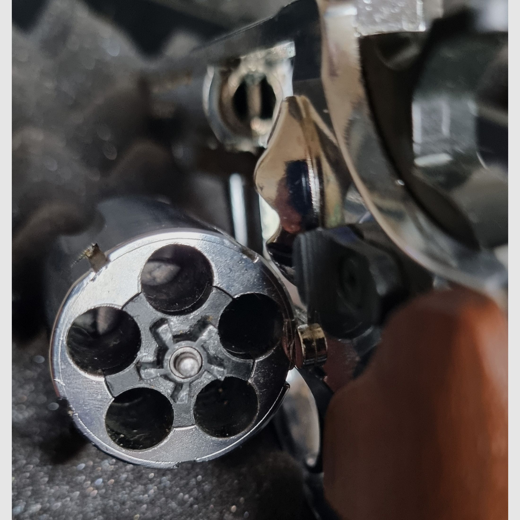 ME 38 Magnum Cromo / vecchia PTB 632