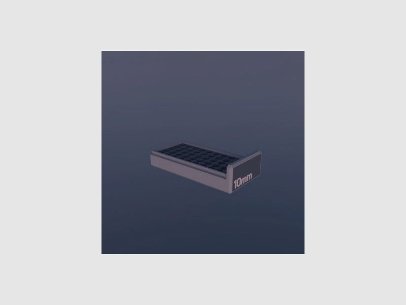 Filamelt Munitionsbox / 10mm Auto / ‘Schiebedeckel’ / Patronenbox, Ammo Box