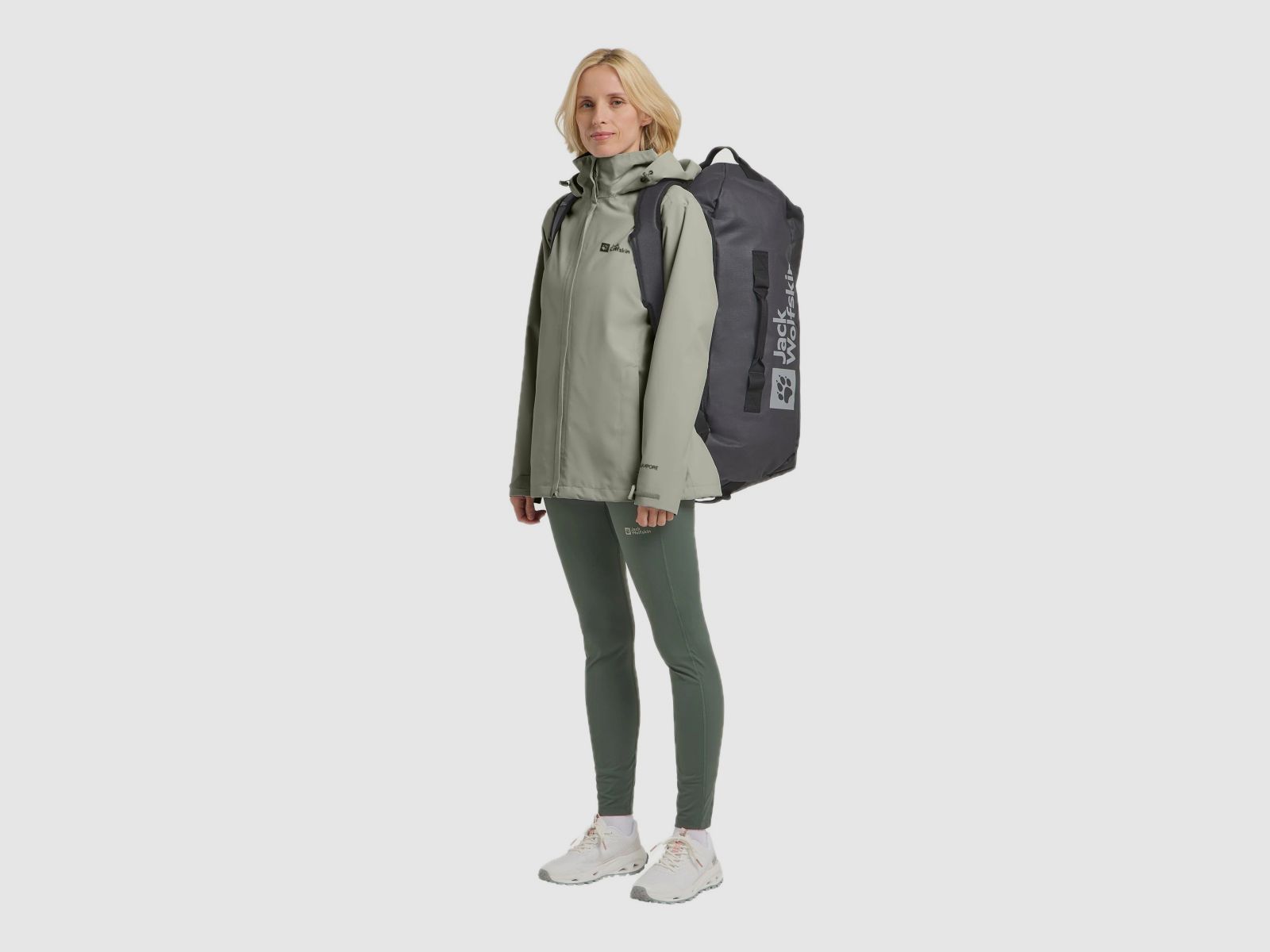 JACK WOLFSKIN Trailtime 2l Jkt W Mint Leaf