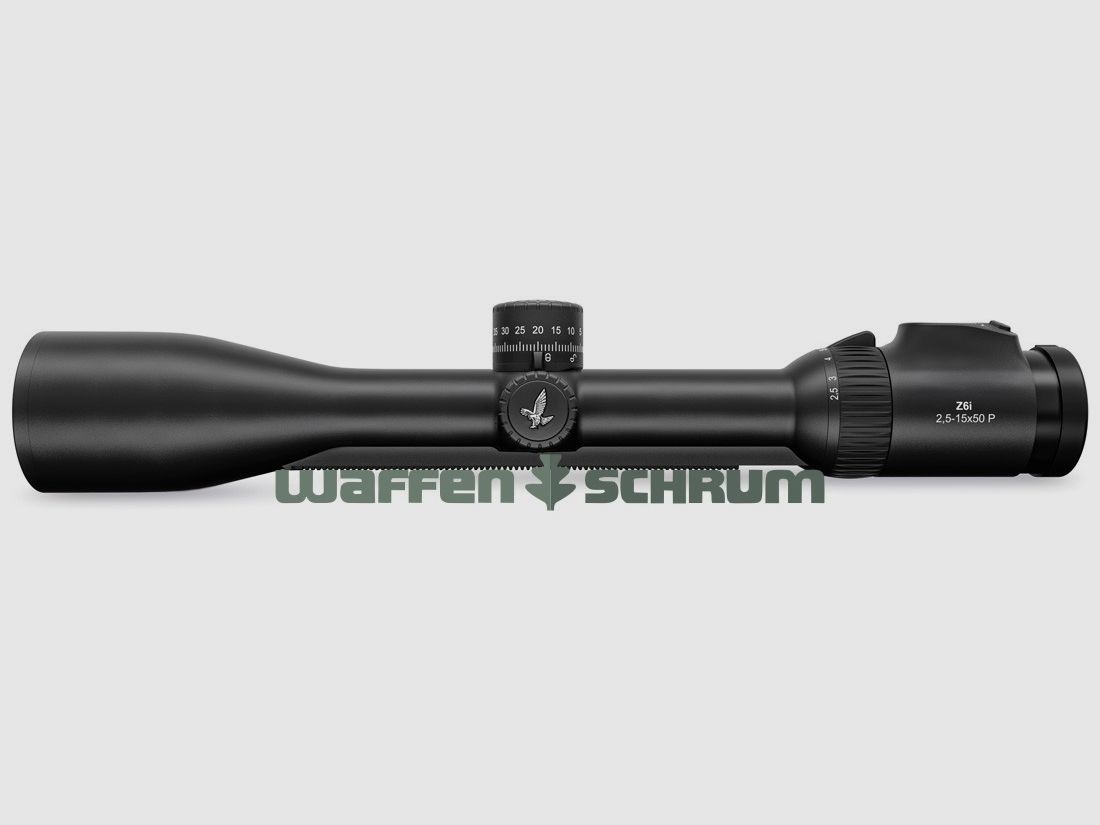 Swarovski Z6i - 2,5-15x50 P BT SR Gen. III mit Schiene, Ballistikturm, Parallaxenausgleich