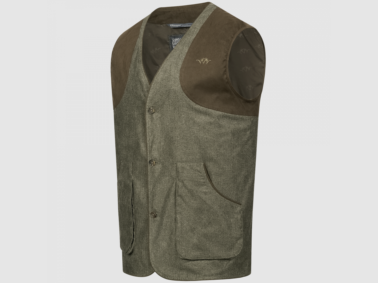 Chaleco BLASER Vintage Wing 2XL / Marrón, imagen 7 de 8