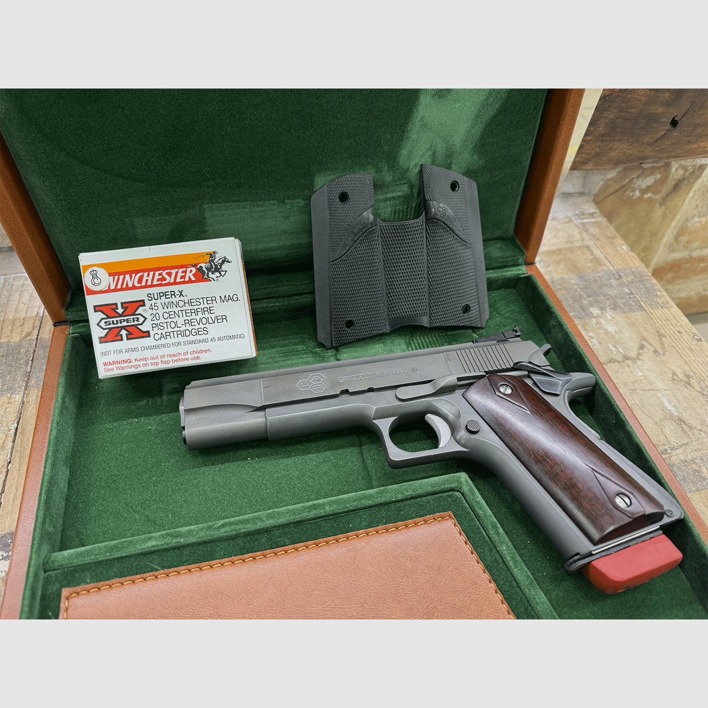 UTILISÉ – PISTOLE – LAR GRIZZLY MARK I cal. 45 Win. Mag., image 7 sur 7