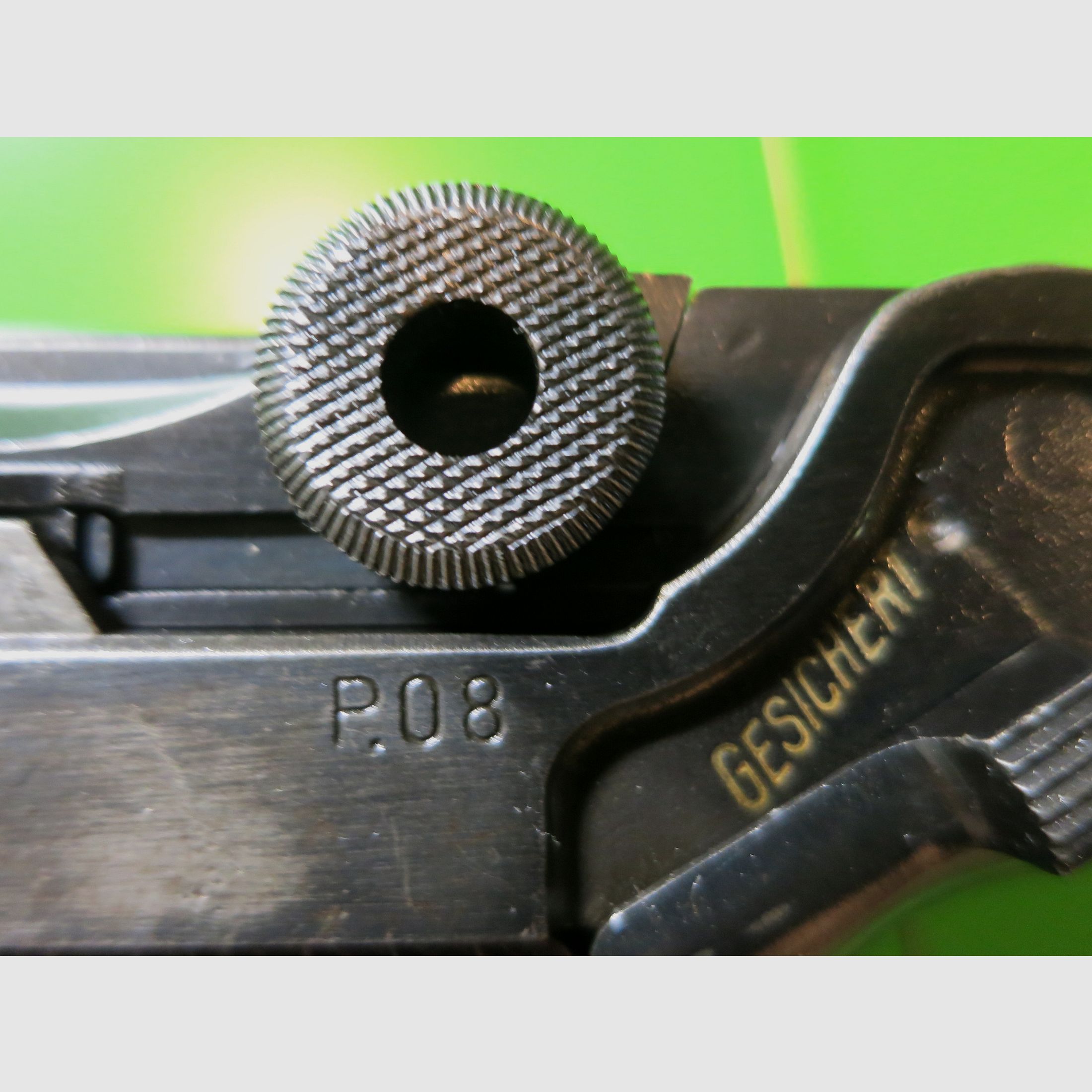 Mauser, Pistolet 08, P08, 9 mm Luger, ÖBH, numéro identique #46-