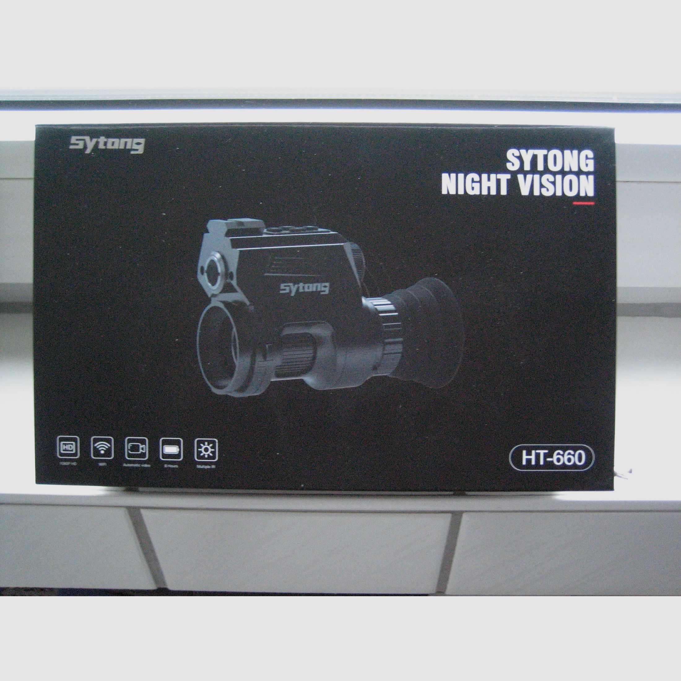 Sytong Night Vision HT-660 plus Maximtac Infrared Illuminator 850nm Gen. 2
